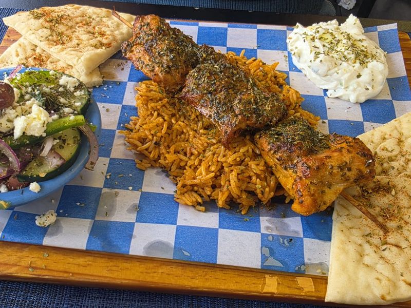 Zorba's Greek Kitchen food