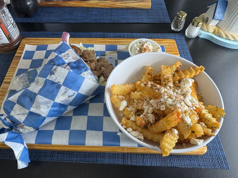 Zorba's Greek Kitchen food